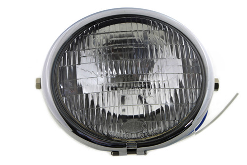 V-Twin #20-6003HD - 5-3/4 inch Round Headlamp Assembly