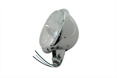 Wyatt Gatling #20-6002HDW - 5-3/4 inch Round Headlamp Assembly Bates Style