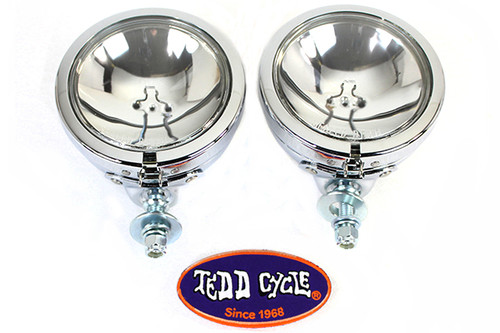 Wyatt Gatling #70243 - Chrome Spotlamp Assembly Set