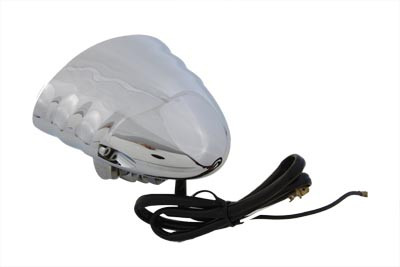 Wyatt Gatling #L21-6092FE - Chrome Single Beam Fog Light