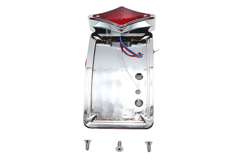 Wyatt Gatling #76085DT - Tail Lamp and License Plate Set Diamond Style