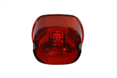 Wyatt Gatling #12-0416D - Tail Lamp Lens Laydown Style Red
