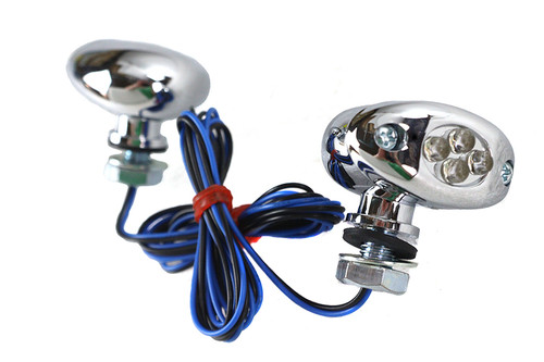 Wyatt Gatling #20-6813L - LED Blue Marker Lamp Set Center Mount