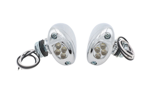 Wyatt Gatling #20-6813W - LED Clear Marker Lamp Set Center Mount