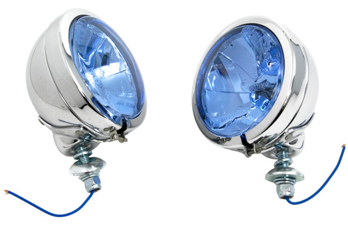 Wyatt Gatling #20-0412L - H-3 Spotlamp Set with Blue Lens