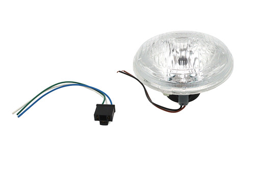 Wyatt Gatling #20-0335E-L - Bates 5-3/4 inch Round Headlamp Unit