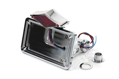 Wyatt Gatling #28-6048 - Chrome Diamond LED Horizontal Tail Lamp Assembly