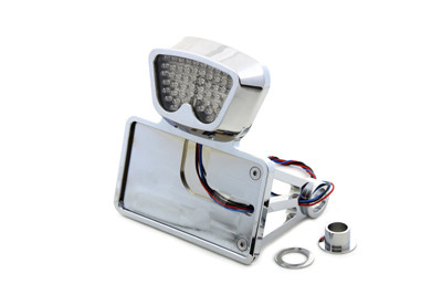 Wyatt Gatling #76376 - Chrome Horizontal Noid Style Tail Lamp Kit