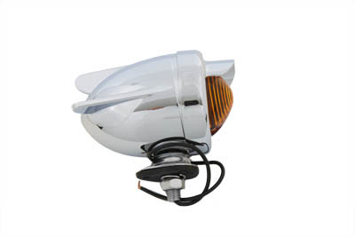 Wyatt Gatling #70438 - Bomber Marker Lamp Amber 3 Fin Design