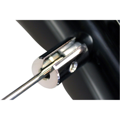 No-mar #WT-SPK10CH-1 - Wheel Weights - 1 oz - Chrome - 10 Pack