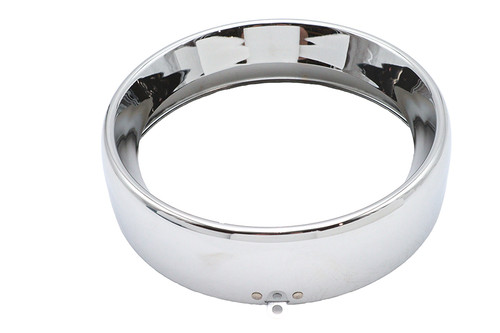 Wyatt Gatling #69626-99 - 7 inch Headlamp Chrome Frenched Trim Ring