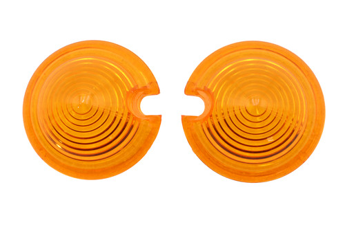 Wyatt Gatling - Bullet Style Marker Lamp Amber Lens Set