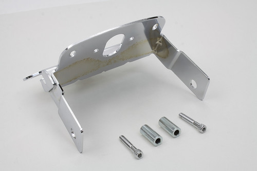 Wyatt Gatling - Chrome Deco Tail Lamp Mount Bracket