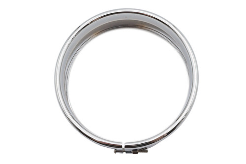 Wyatt Gatling #69625-99 - 5-3/4 inch Outer Headlamp Chrome Frenched Trim Ring