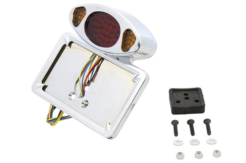 Wyatt Gatling #76166 - Wyatt Gatling LED Fender Mount Tail Lamp Assembly