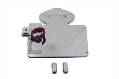 V-Twin - Chrome Horizontal LED Tail Lamp Kit Maltese Style