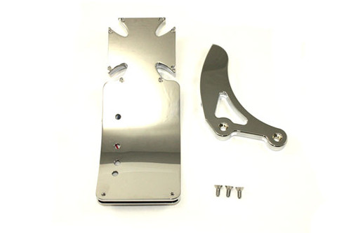 Wyatt Gatling #165297 - Chrome Curved Tail Lamp Kit Maltese Type