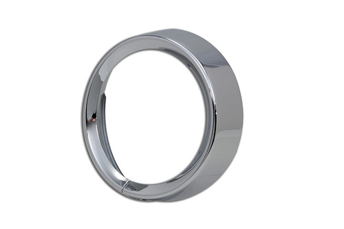 Wyatt Gatling #77582 - 7 inch Headlamp Chrome Frenched Trim Ring