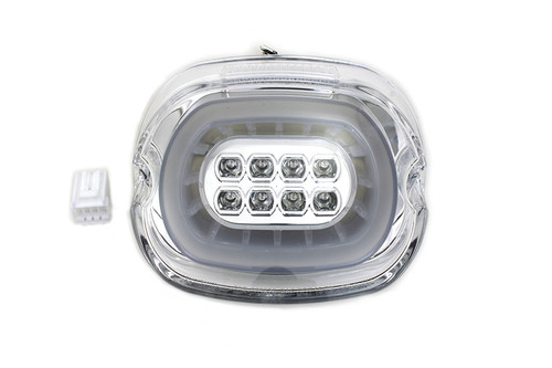 Wyatt Gatling #77502C - Lay Down LED Tail Lamp Clear