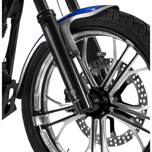 Performance Machine (PM) #0208-2178-BM - Fork Leg - 49 mm - Lower - Contrast Cut - Single Disc