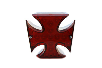Wyatt Gatling #L24-6631RLEDE - Maltese LED Tail Lamp with Red Lens