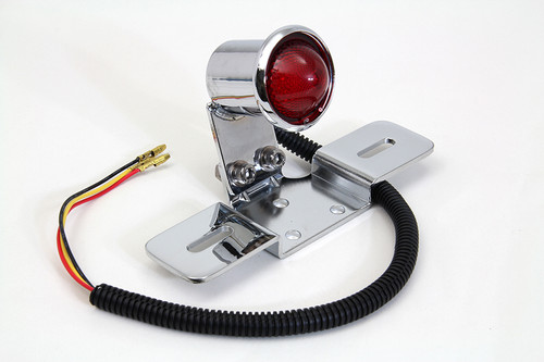 Wyatt Gatling #ST-70007LED - Chrome Universal LED Tail Lamp Assembly
