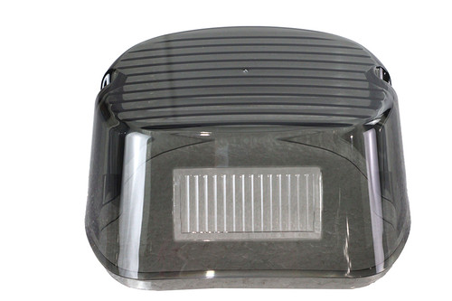 Wyatt Gatling #12-0415M - Tail Lamp Lens Laydown Horizontal Slim Style Smoke