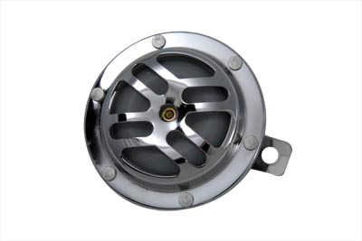 Wyatt Gatling #76476 - Round Horn 12 Volt Chrome 4 inch