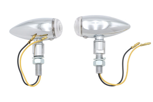 Wyatt Gatling #L22-6689SCLED - Mini LED Bullet Clear Lens Marker Lamp Set