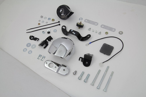 Wyatt Gatling #77827 - Softail and XL Chrome Horn Kit