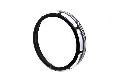 Wyatt Gatling - 7 inch Black Anodize Burst Headlamp Trim Ring
