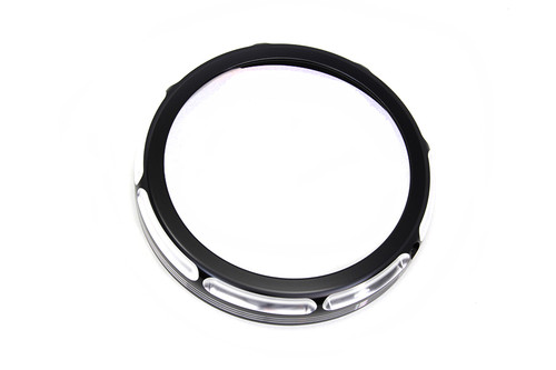 Wyatt Gatling - 7 inch Black Anodize Burst Headlamp Trim Ring
