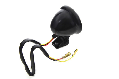 Wyatt Gatling #L24-0435BRLEDE - Round LED Tail Lamp with Red Lens