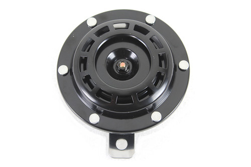 Wyatt Gatling #75596B - Black 4-1/2 inch Horn 12 Volt