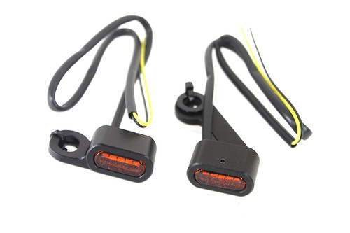 Wyatt Gatling #78418 - Black LED Turn Signal Set