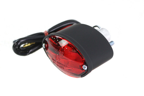 V-Twin #71732B - Micro Oval Tail Lamp Black