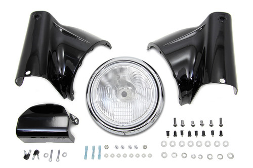 Wyatt Gatling #160016 - Black Headlamp Cowl Kit