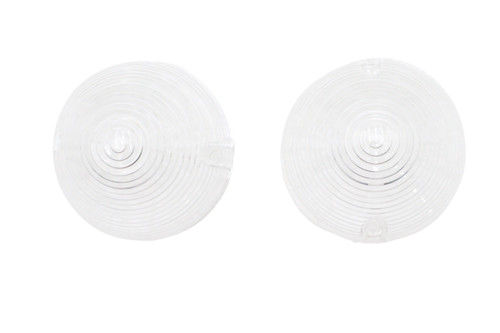 V-Twin #78952C - Bullistic Turn Signal Lenses Clear