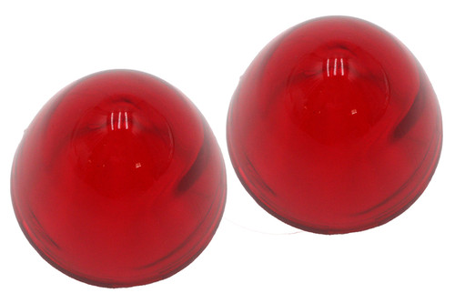 V-Twin #78953R - Bullistic Turn Signal Lenses Red