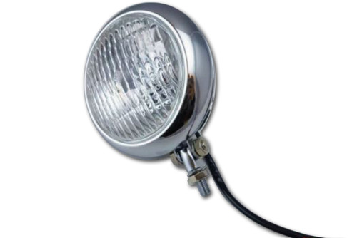 V-Twin - Throttle Addiction 4-1/2 inch Pirate Headlamp Chrome