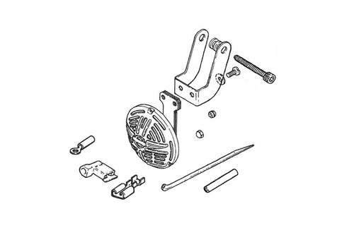 V-Twin - FXSTS Horn Kit