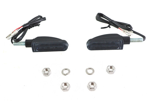 V-Twin #165025 - LED Turn Signal Set Black