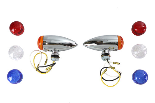 Wyatt Gatling #20-6589SALEDK - Mini Clear LED Bullet Marker Lamp