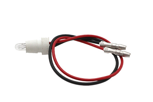 Wyatt Gatling #74519 - Indicator Lamp Socket for Speedometer and Tachometer White