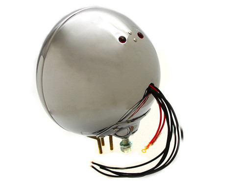 V-Twin - Chrome 7 inch K Headlamp