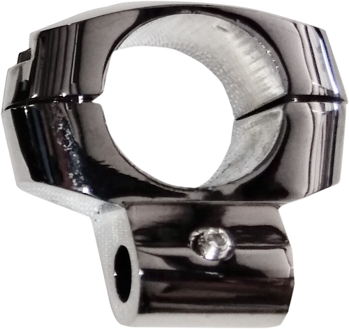 Handlebar Led Clamp - Black Chrome - 1"