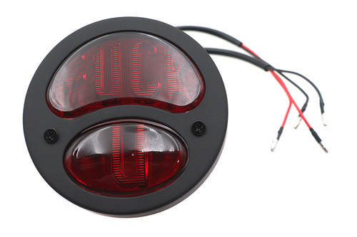 V-Twin - Fcuk U Tail Lamp Assembly Black