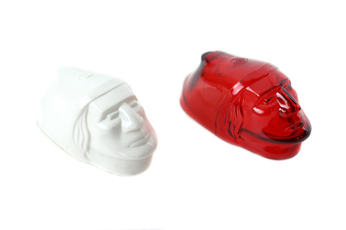 V-Twin - Indian Face Front Fender Lens Set