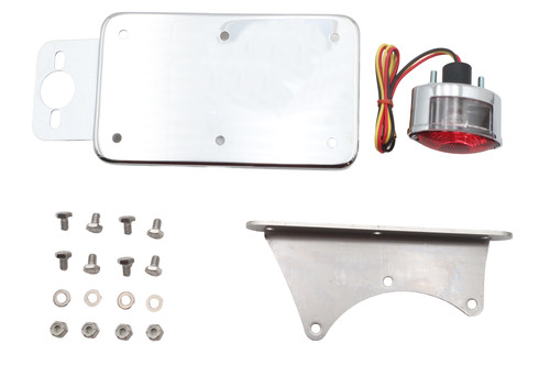 V-Twin - Vertical Side Mount Tail Lamp Kit