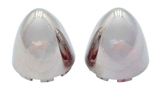 V-Twin #78953RC - Bullistic Turn Signal Lenses Red